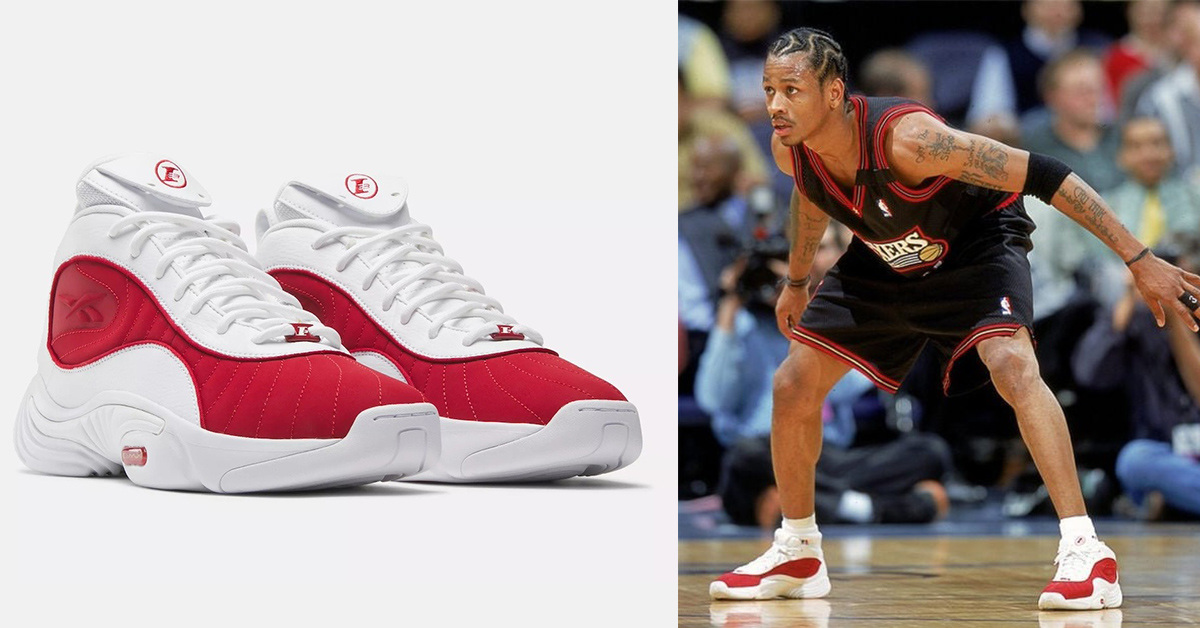 Reebok Answer III Flash Red Allen Iversons erster Drop als VP von